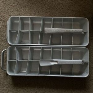 2 Frigidaire Quickube Aluminum Ice Cube Trays With Release Levers